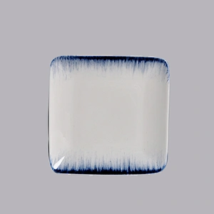 P&T Royal Ware Famous Brand On Glaze Blue, Chaozhou Good Quality In Stock Cracking Glaze Bowl, Nordic Plate~