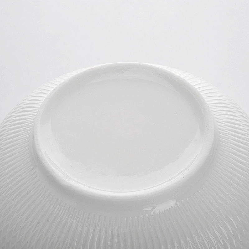 hot sale new style wholesale custom logo personalized white porcelain ceramic cereal bowl for restaurant
