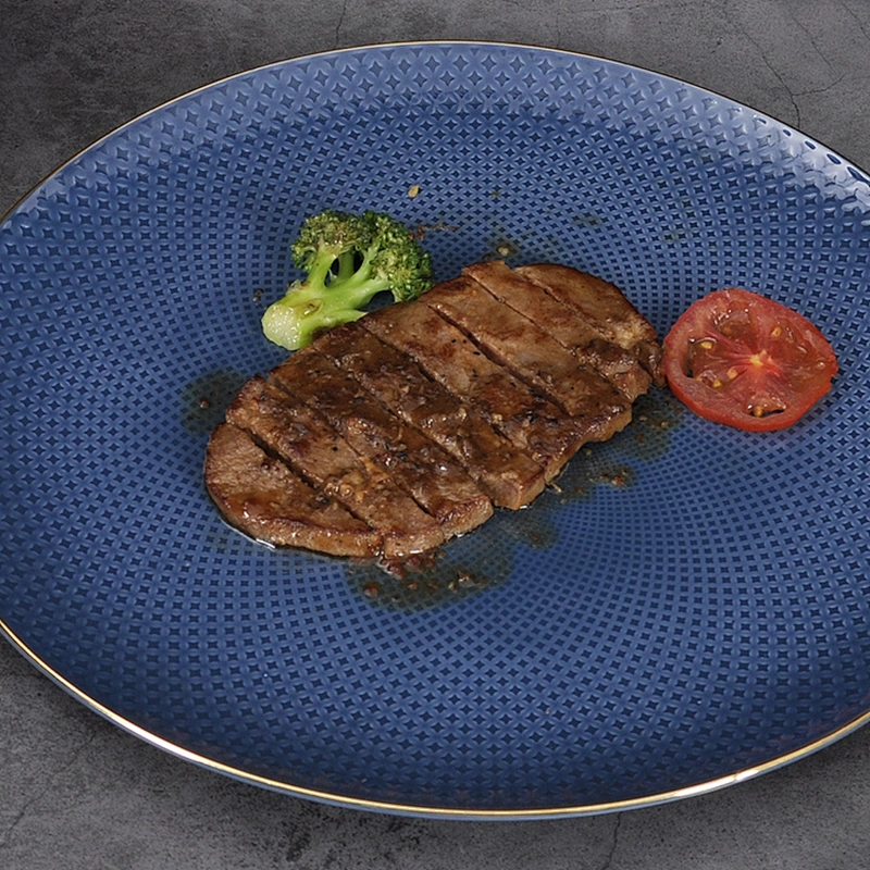 Factory wholesale hotel royal dinner set dinnerware bone china plates,fine bone China dinner plate