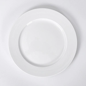 Guangzhou 20years Factory Wholesale White Dishes Plates Ceramic For Hotel