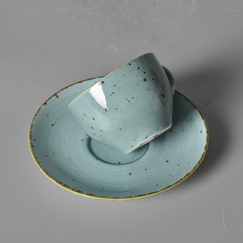 P&T Royal Ware New Design Customized in Style Coffee Cups Tea Cups Set Hotel Restaurant Cafe Cup and Saucer