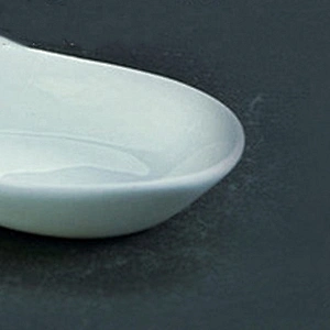 Porcelain White Color soup spoon Chinese Food Spoon Crokery Food Spoon Restaurant Serving Use