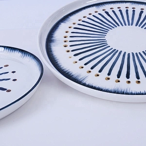 wholesale nordic restaurant porcelain dinner ceramic dishes plates for steak meat
