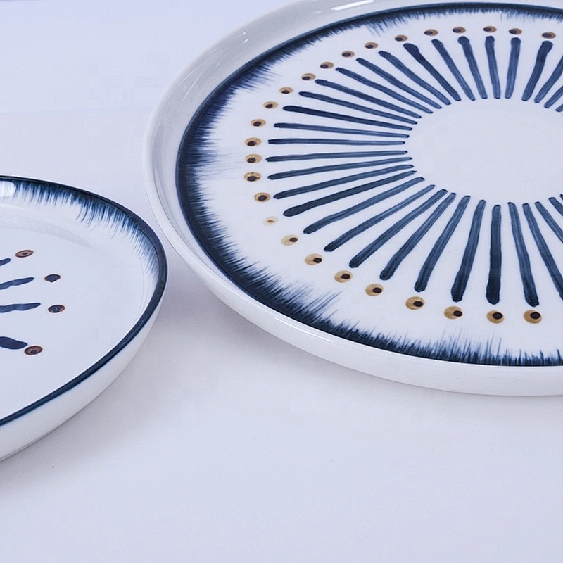 wholesale nordic restaurant porcelain dinner ceramic dishes plates for steak meat