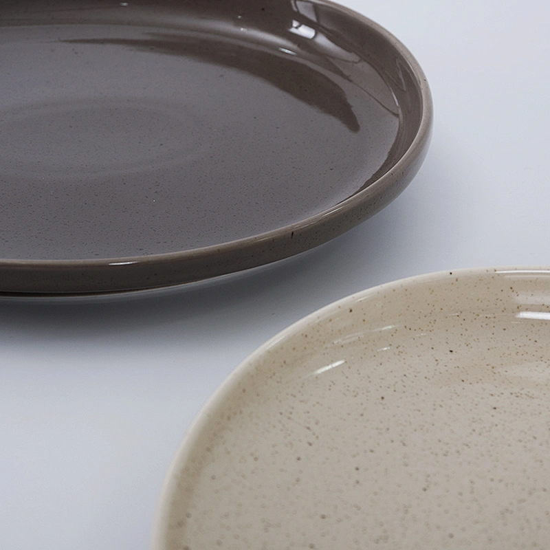 wholesale popular design oval crockery porcelain luxury restaurant dinner plate set