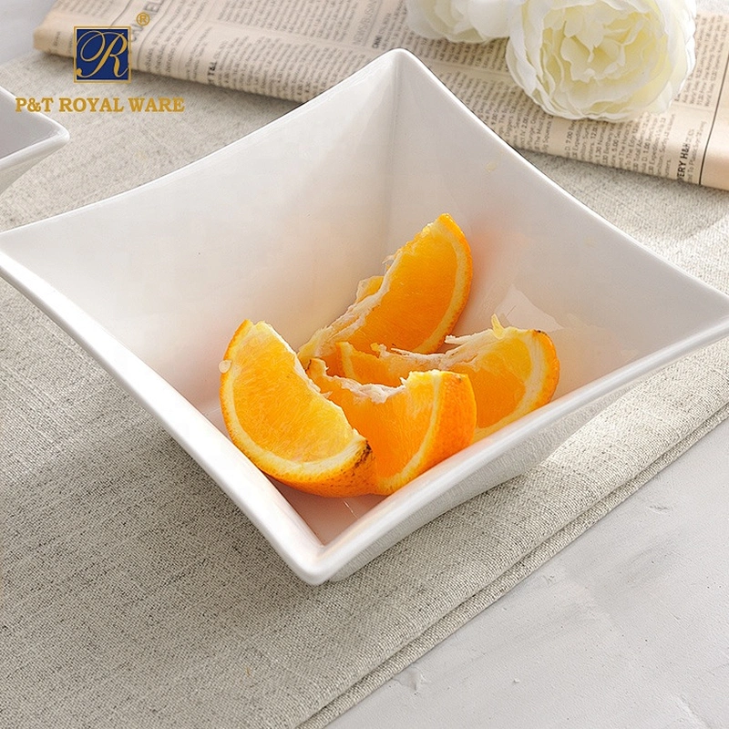 white porcelain dinner set dinnerware catering used tableware china crockery square dinner set