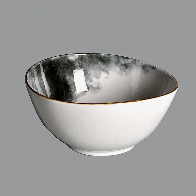 wholesale restaurant hotel porcelain colorful glazed ceramic mixing bowl