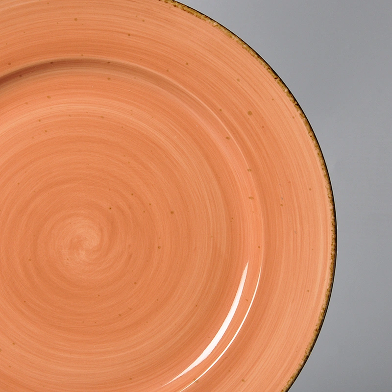 P&T Royal Ware New Design Good Quality Round Ceramic Porcelain Restaurant Plates Dessert Plate Cake Plate