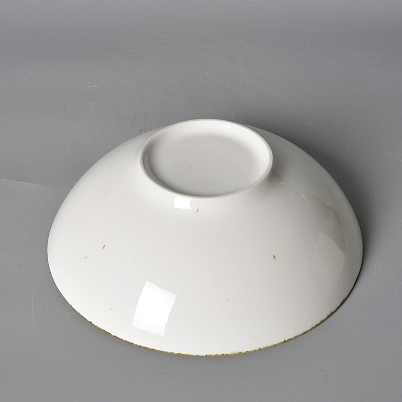 2020 New Design Direct Factory Good Quality Table Top Wholesale Ceramic Bowl Hotel Restaurant Porcelain Soup Bowl