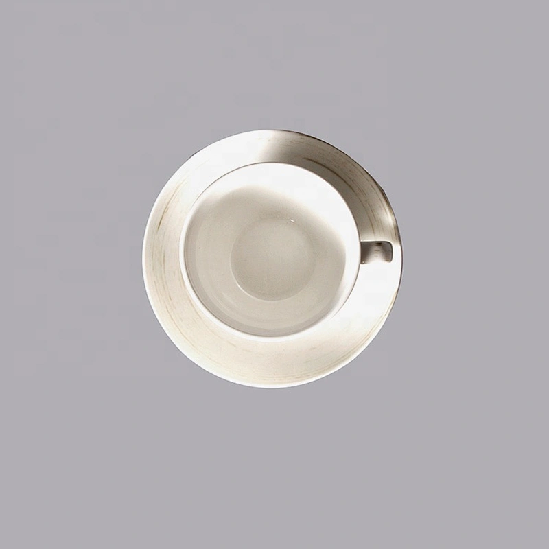 wholesale restaurant hotel white vintage coffee cup ceramic porcelain coffee and tea set