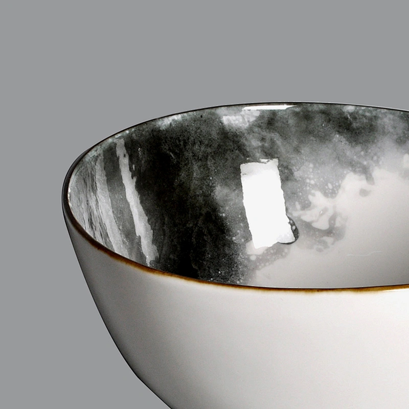 wholesale restaurant hotel porcelain colorful glazed ceramic mixing bowl