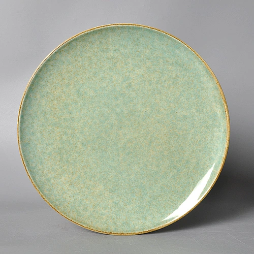 Catering Hotel Ceramic Dinner Plate Wholesale Porcelain Plate For Hotel Colored