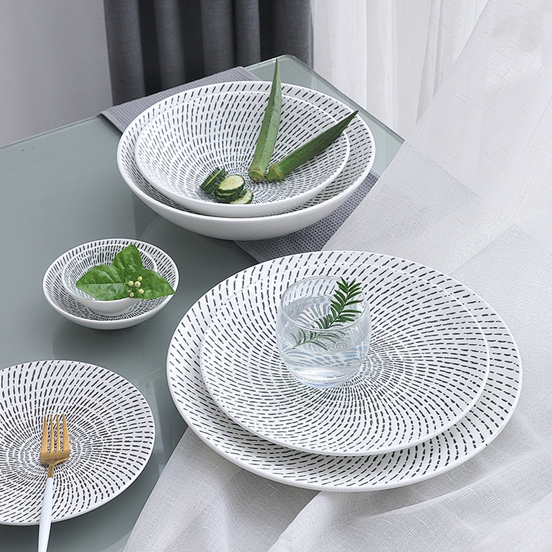 Wholesale Glaze Porcelain Ceramic Plates