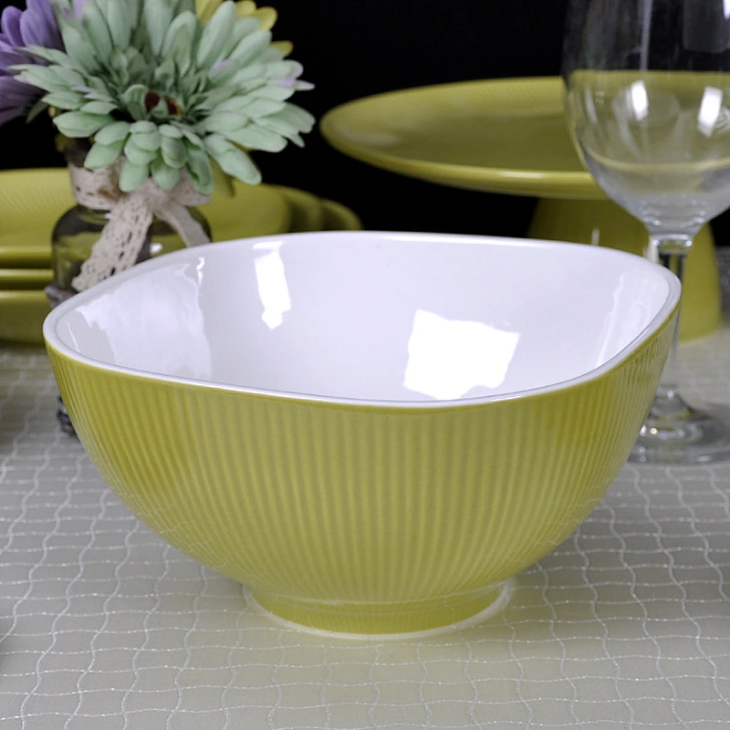 Factory Direct Wholesale Hotel and Restaurant Ceramic Porcelain Serving Bowls for Salad, Side Dishes, Soup