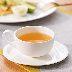 Wholesale Small Hotel Eco Friendly Bone China Tea Coffee Cup