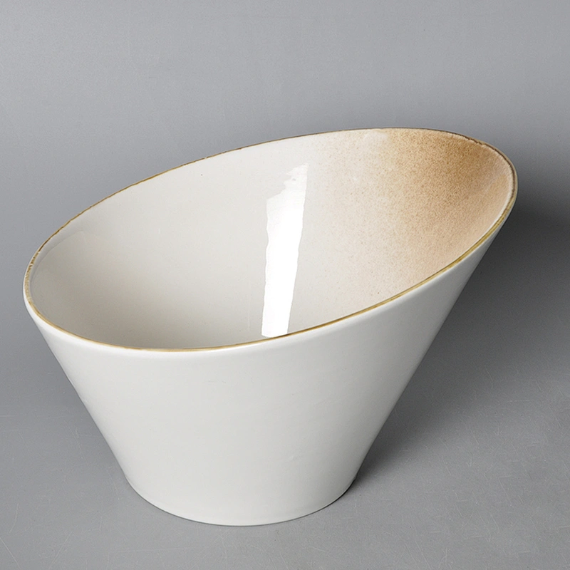 Factory Direct Wholesale Nordic Restaurant Porcelain Storage Bottle with Wood Lid