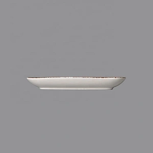 factory wholesale glazed crockery restaurant hotel ceramic porcelain towel tray