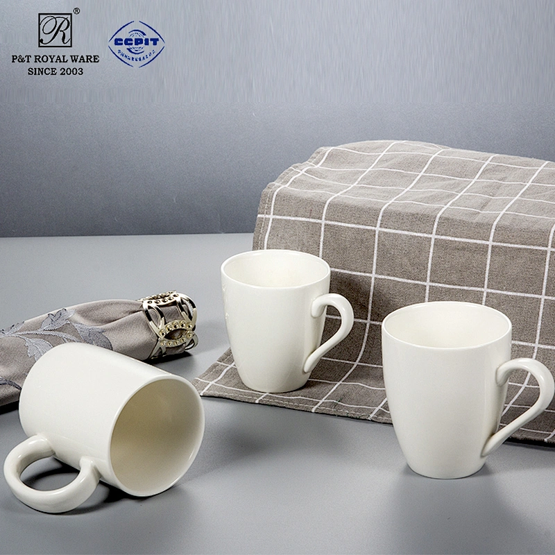 manufacturer wholesale white restaurnat tea coffee ceramic mug