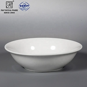 manufacturer white kitchen round big porcelain ceramic bowls