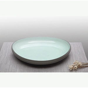P&T Royal Ware OEM oval Porcelain Restaurant Serving Dishes / Sushi Plate/ Custom Porcelain Dinner Plate