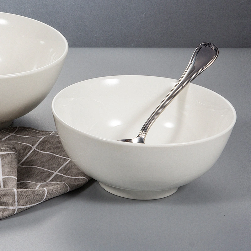 P&T Royal Ware wholesale white custom porcelain ceramic cereal bowl