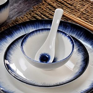 Color Ceramic Tableware Rice Fruit Salad Noodles Bowl Wedding Decoration Bowl Ceramic Tableware
