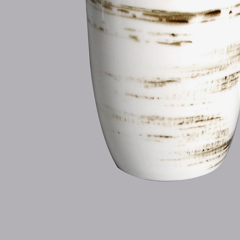 wholesale custom restaurant white blank porcelain ceramic milk coffee mug