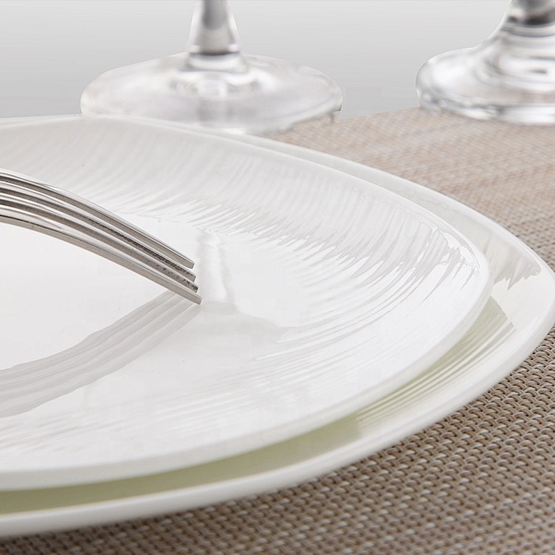 P&T Royal Ware wholesale white restaurant hotel wedding bone china side plate