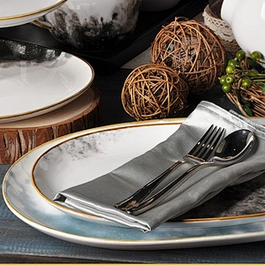 Guangdong P&T Manufactures Hotel  Ceramic Pasta Bowl Handmade Soup Restaurant Porcelain Bowl For Catering