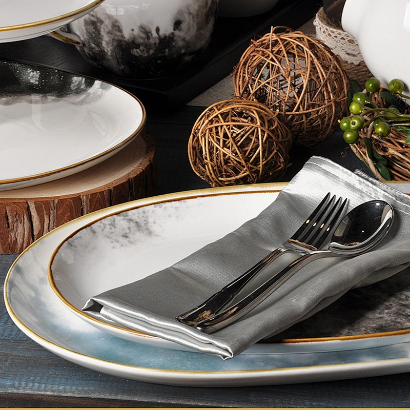 Guangdong P&T Manufactures Hotel  Ceramic Pasta Bowl Handmade Soup Restaurant Porcelain Bowl For Catering