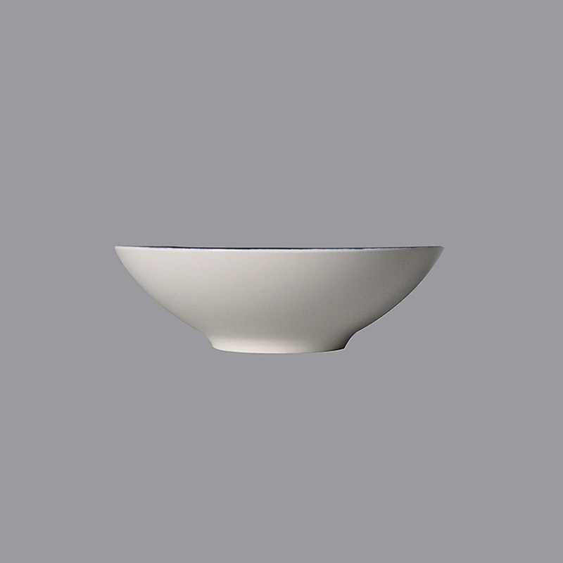 Chaozhou High Quality On Glaze Ceramic Soup Bowl   Ceramic Salad Bowl