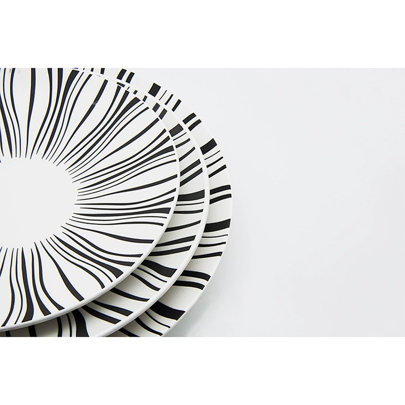 fashion embossed ceramic porcelain bowl for promotional