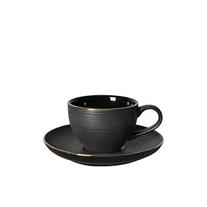 wholesale high quality matt black small coffee cup restaurant ceramic tea espresso cup