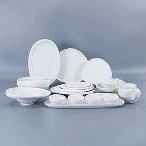 Chinaware New Dishwasher Safe Smooth Glaze Tableware Ceramic Bowl Cheap Price Sets Bowl Ceramic Tableware