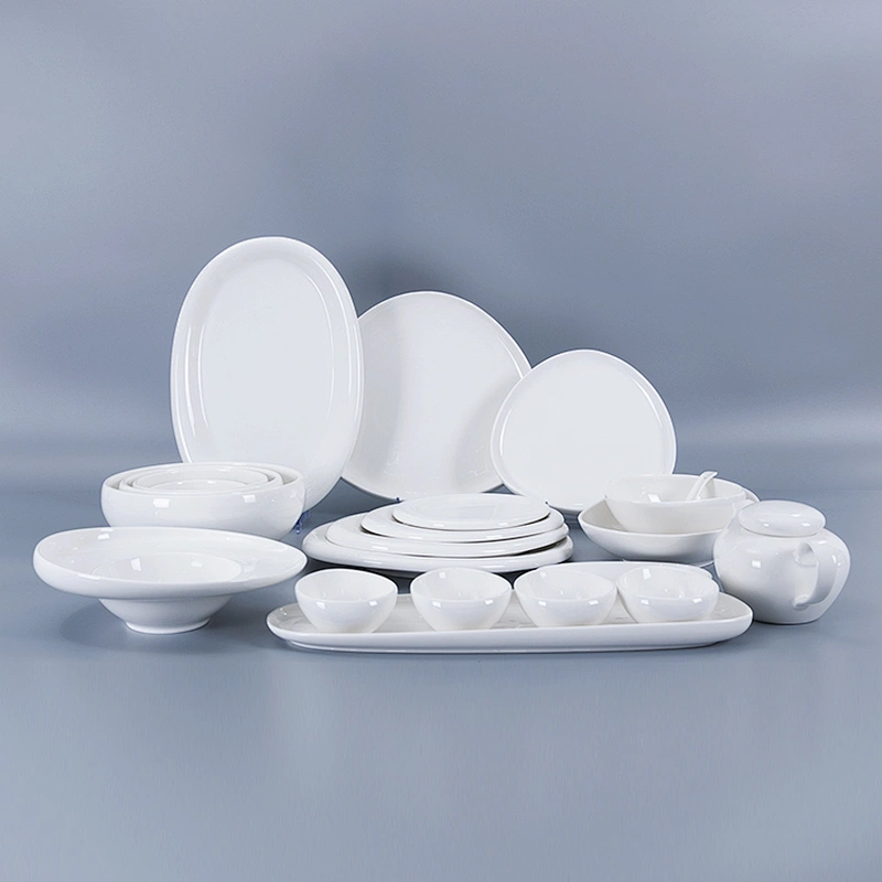 Chinaware New Dishwasher Safe Smooth Glaze Tableware Ceramic Bowl Cheap Price Sets Bowl Ceramic Tableware