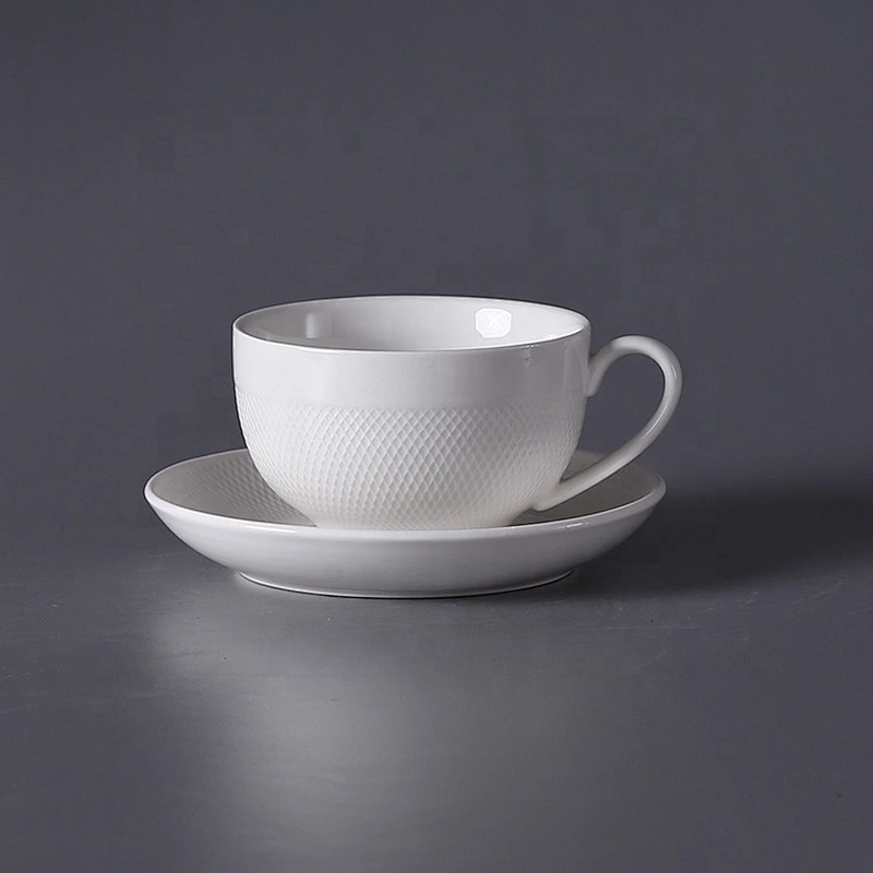 P&T Royal Ware wholesale white mini small ceramic  porcelain france ethiopian arabic coffee cups