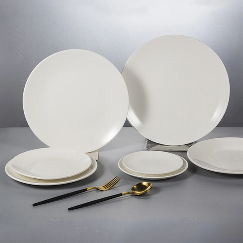 wholesale banquet buffet hall hotel porcelain ceramic dinner cup plate set