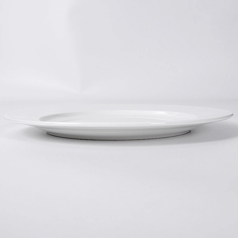 Guangzhou 20years Factory Wholesale White Dishes Plates Ceramic For Hotel