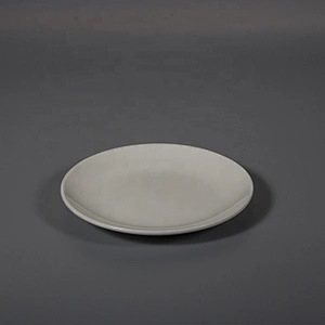factory Microwave Oven Safety porcelain round white dessert ceramic cake plate