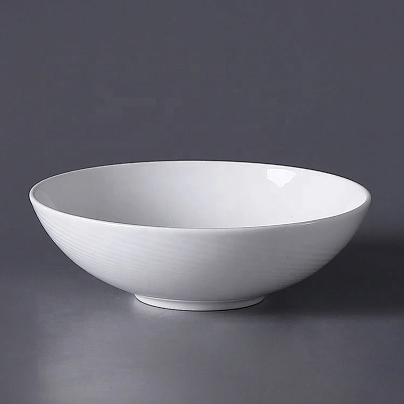 Luxury 5 Inch Bone China Restaurant Ceramic Salad Bowl