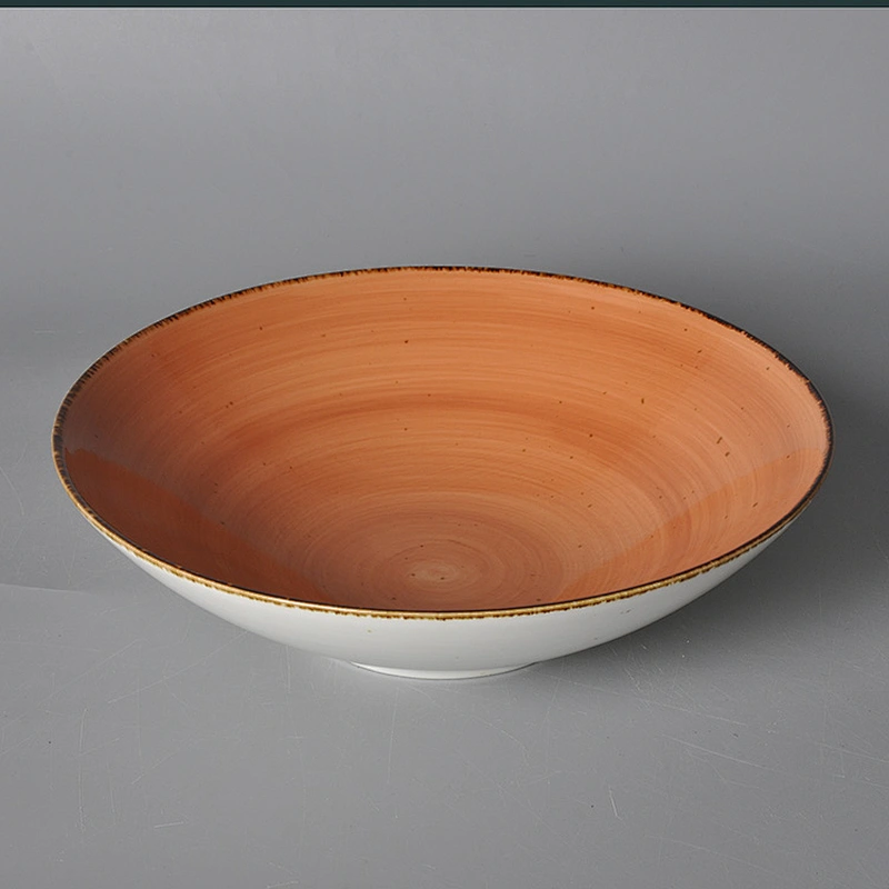 2020 New Design Wholesale Ceramic Bowl Hotel Restaurant Porcelain Soup Bowl Porcelain Bowl