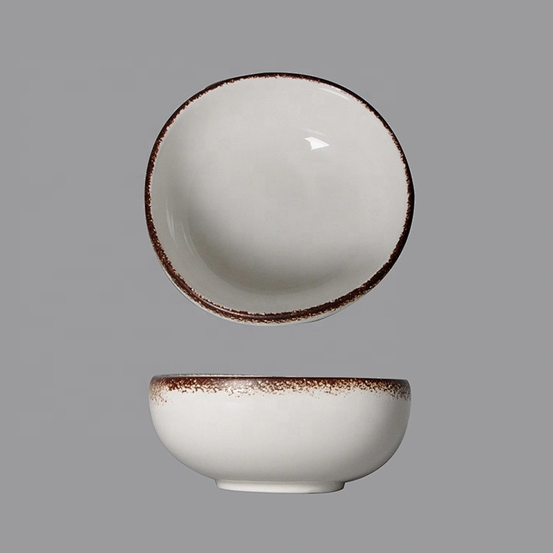 unique classic 4 inch ceramic porcelain noddle soup ramen rice cereal bowls