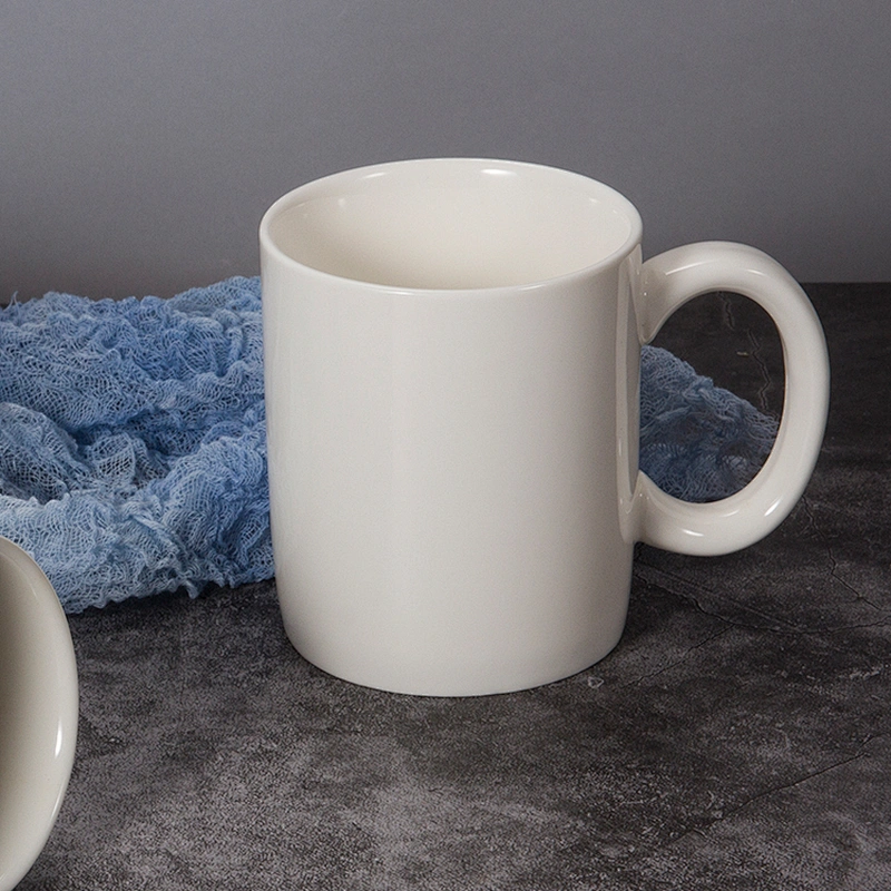 supplier wholesale custom logo hotel restaurant plain porcelain white ceramic coffee mugs