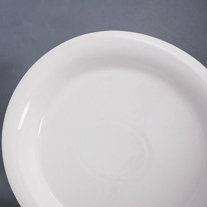 Wholesale Porcelain Dinner Plate Restaurant Tableware Porcelain Dinner Porcelain Plate for Hotel