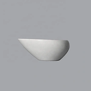 white porcelain ceramic restaurant oval mixing pasta salad soup bowls for hotel buffet