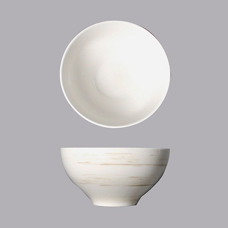 China Restaurant Vibrant Glazes Crockery Ceramic Bowl, Chinaware New Dishwasher Salad Ceramic Bowl