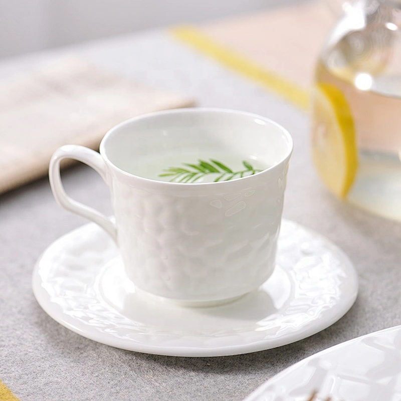 Modern Kitchen Restaurant Ceramic Bone China Plates Sets Dinnerware