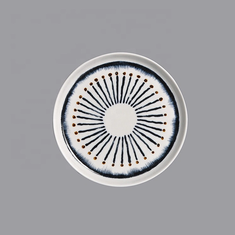 P&T Royal Ware manufacturers round crockery white color europe ceramic plates for restaurant horeca