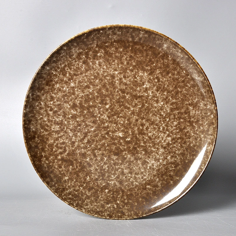 Catering Hotel Ceramic Dinner Plate Wholesale Porcelain Plate For Hotel Colored