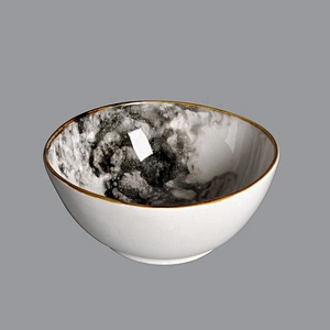 wholesale restaurant hotel porcelain colorful glazed ceramic mixing bowl